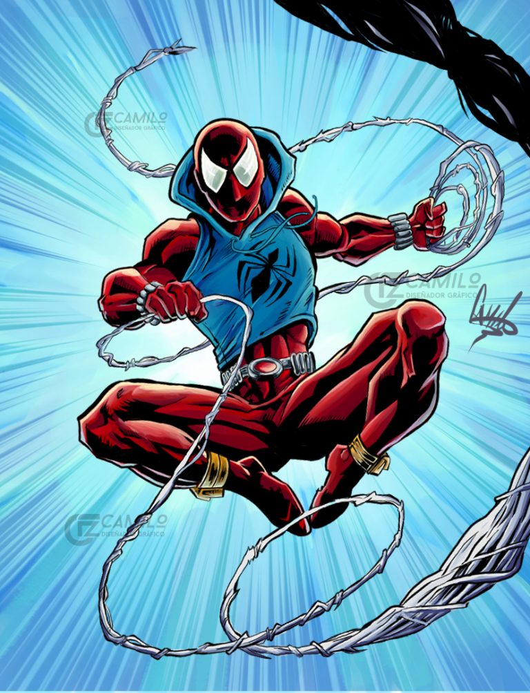 Scarlet Spiderman