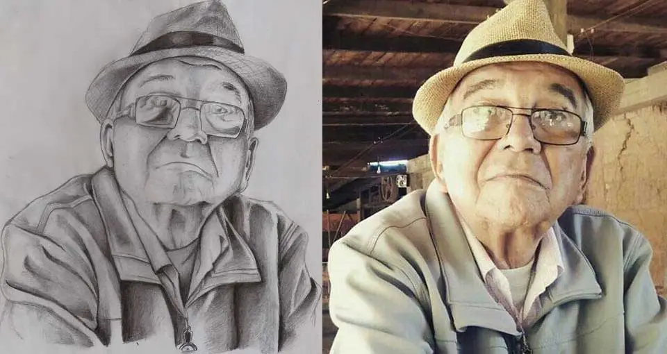 Retrato tradicional Lapiz grafito