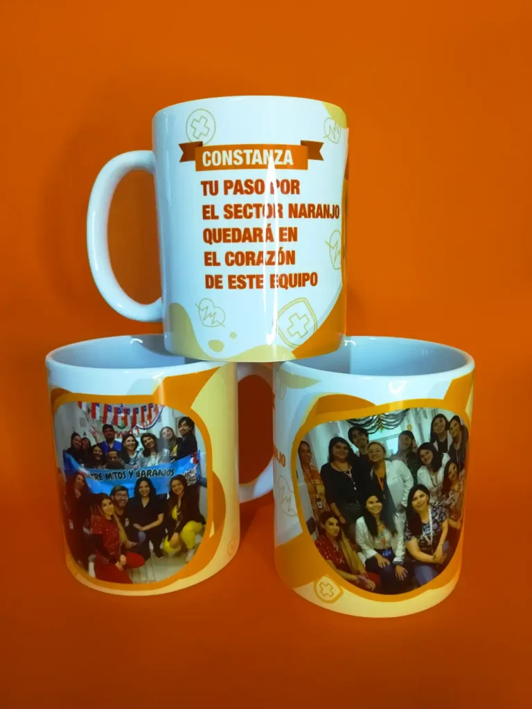 Regalos personalizados para Cesfam sector Naranja